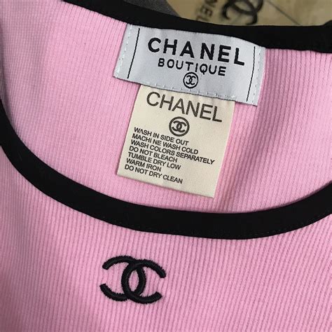 chanel crop top shirt|chanel shirt clearance.